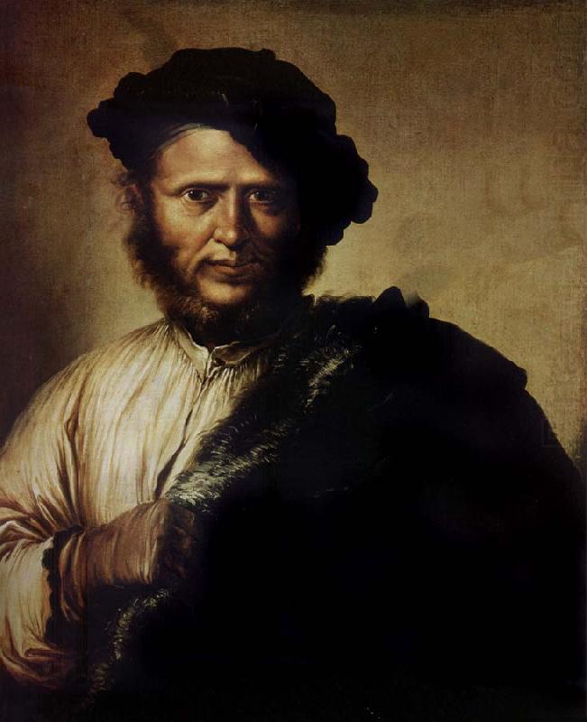 Portrait of a man, Salvator Rosa